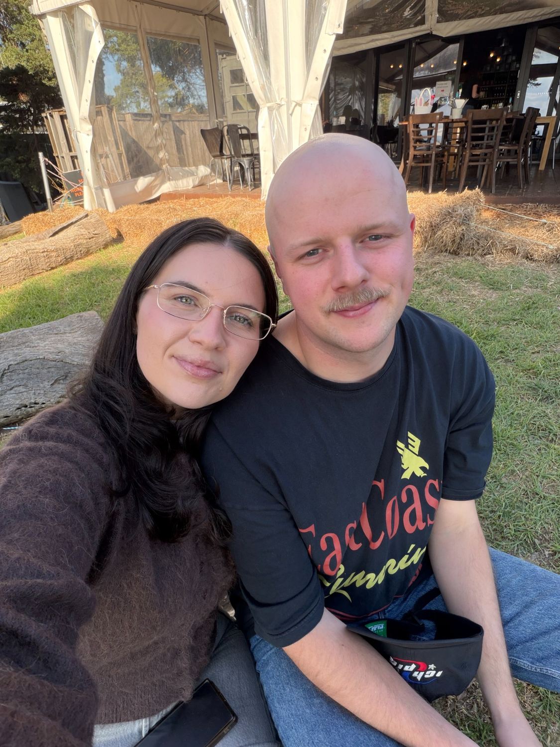 Bianca and Thomas at Lavandula