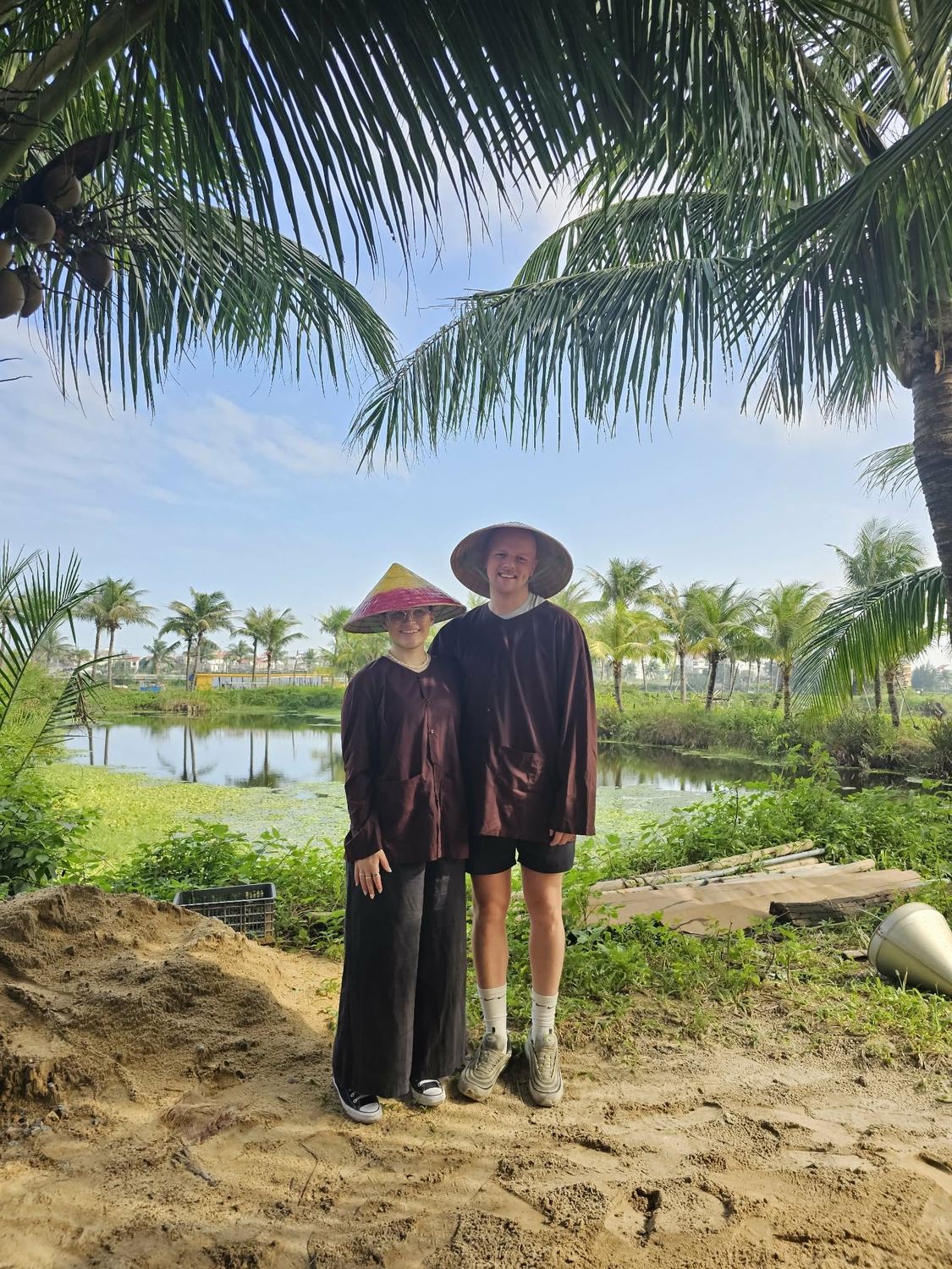 Bianca and Thomas in Vietnam