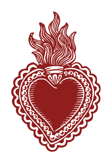 Sacred heart motif